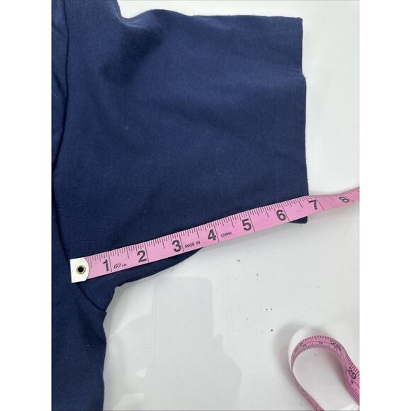 Vintage Pro Player Charles Barkley Rockets Shirt Navy Blue Size Large - Picture 15 of 16